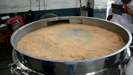 Separador de vibración rotatorio de alta eficiencia para pinturas y recubrimientos en polvo