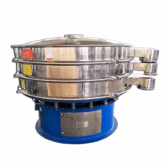 Alimentos y bebidas Productos farmacéuticos Productos químicos de cereales Polvo metálico Separador de filtro de vibración cerámico